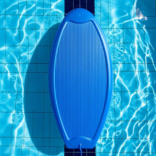Docka Competition Swim Board - Hydrodynamic Arrow Design - Professional Grade Training Equipment - High Buoyancy - Electric Blue