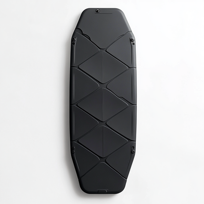 Docka Modular Swim Board - Kickboard & Pull Buoy Hybrid - Professional Grade Training System - Space Saving - Matte Black